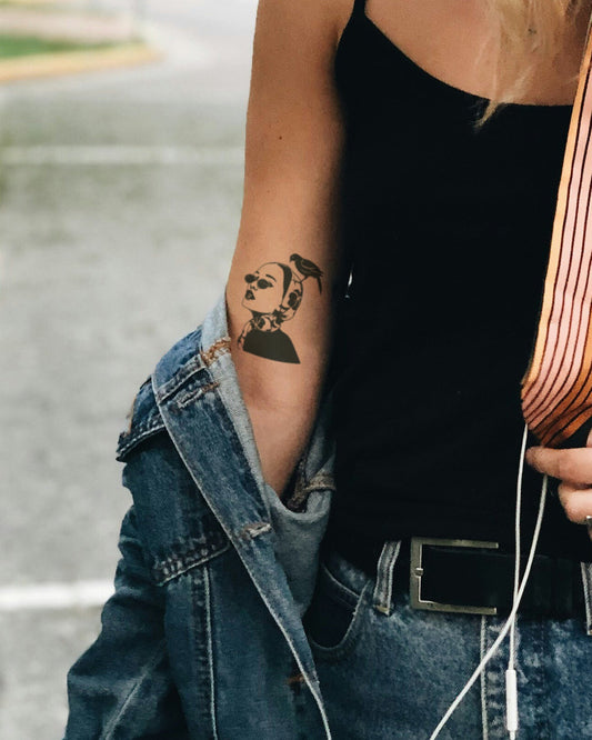 Ladybird temporary tattoo