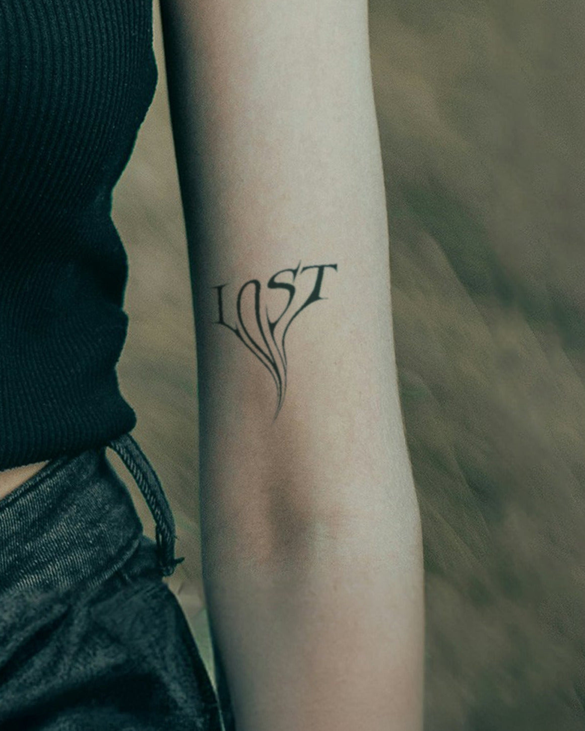 Lost temporary tattoo