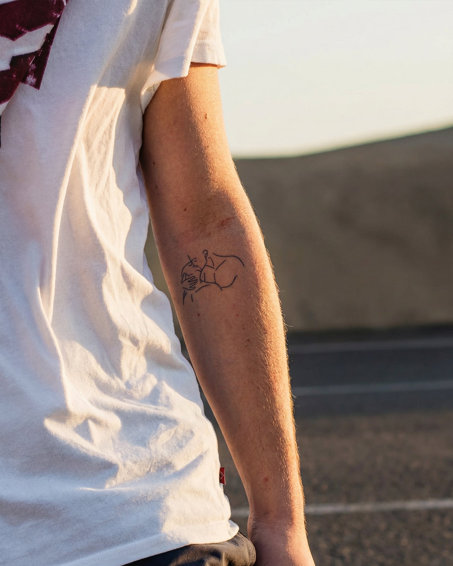 Love Is Love temporary tattoo
