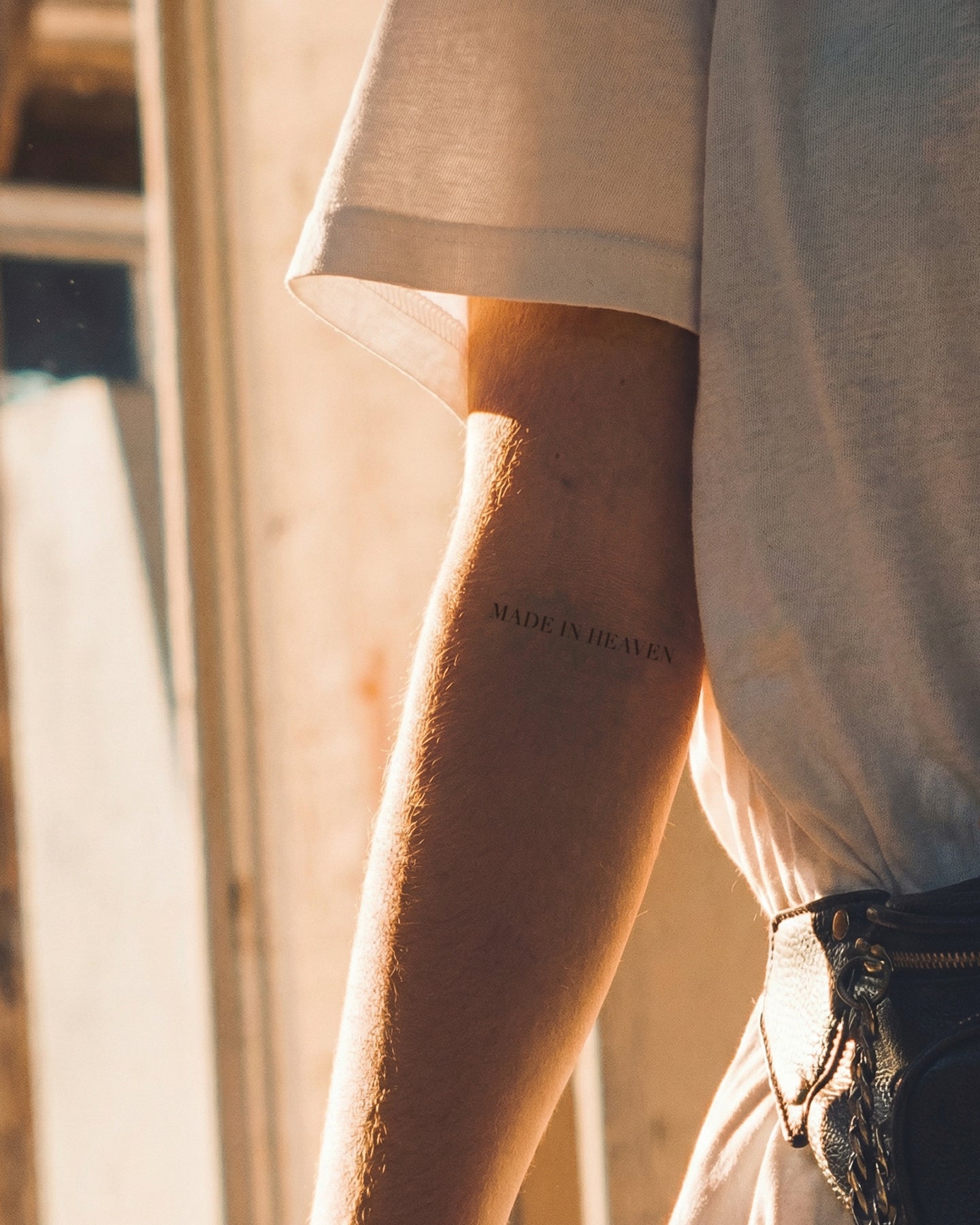 Made In Heaven (Horizontal) temporary tattoo