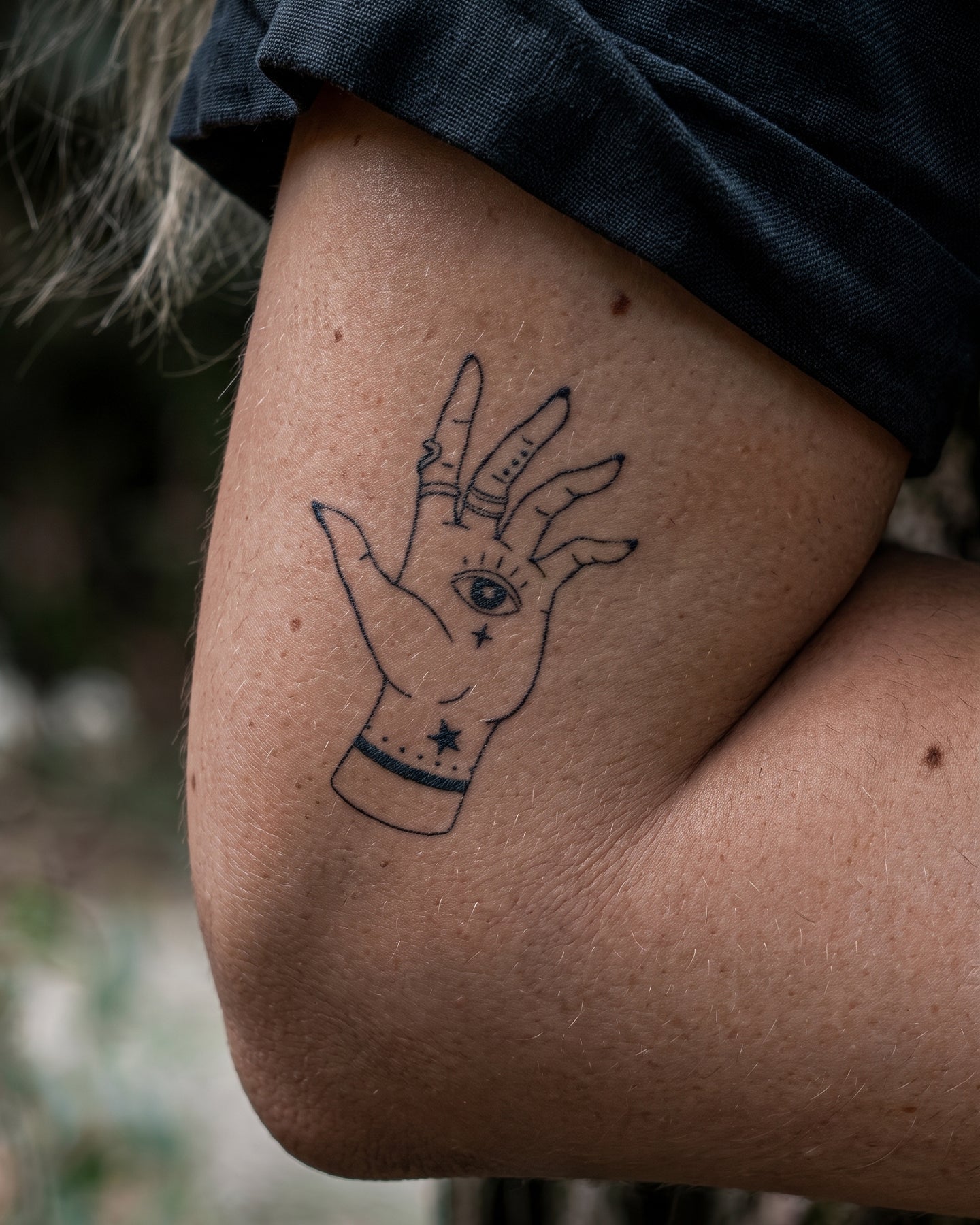 Magic Hand temporary tattoo