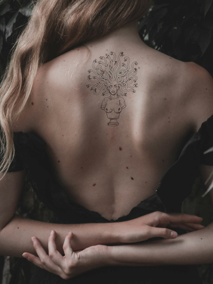 Medusa Exclusive temporary tattoo