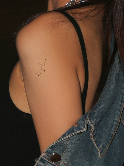Mini Zodiacs Symbols temporary tattoo