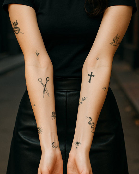 Occult Garden Bundle (26 Tattoos) temporary tattoo