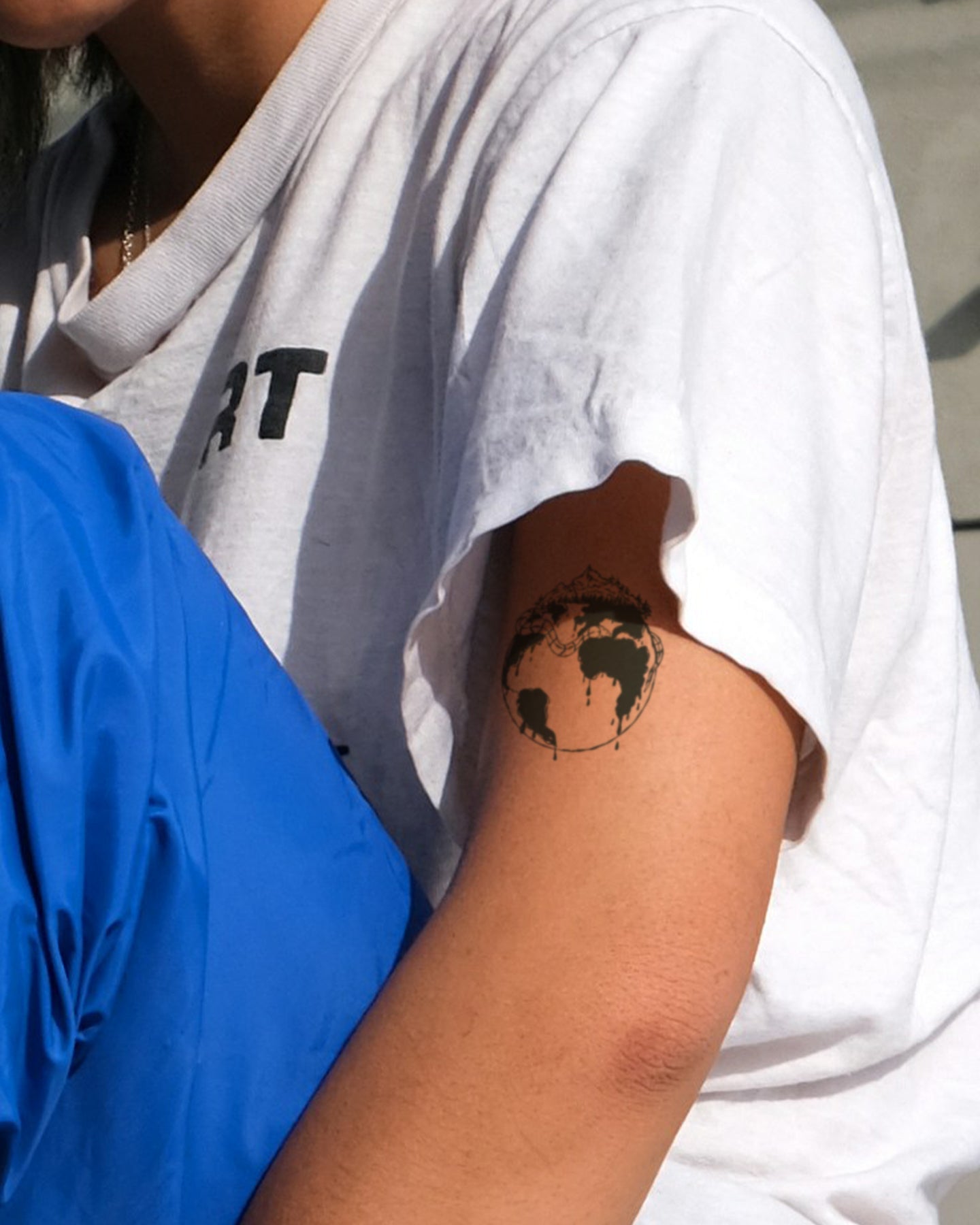 Planetary Harmony by K.G. temporary tattoo