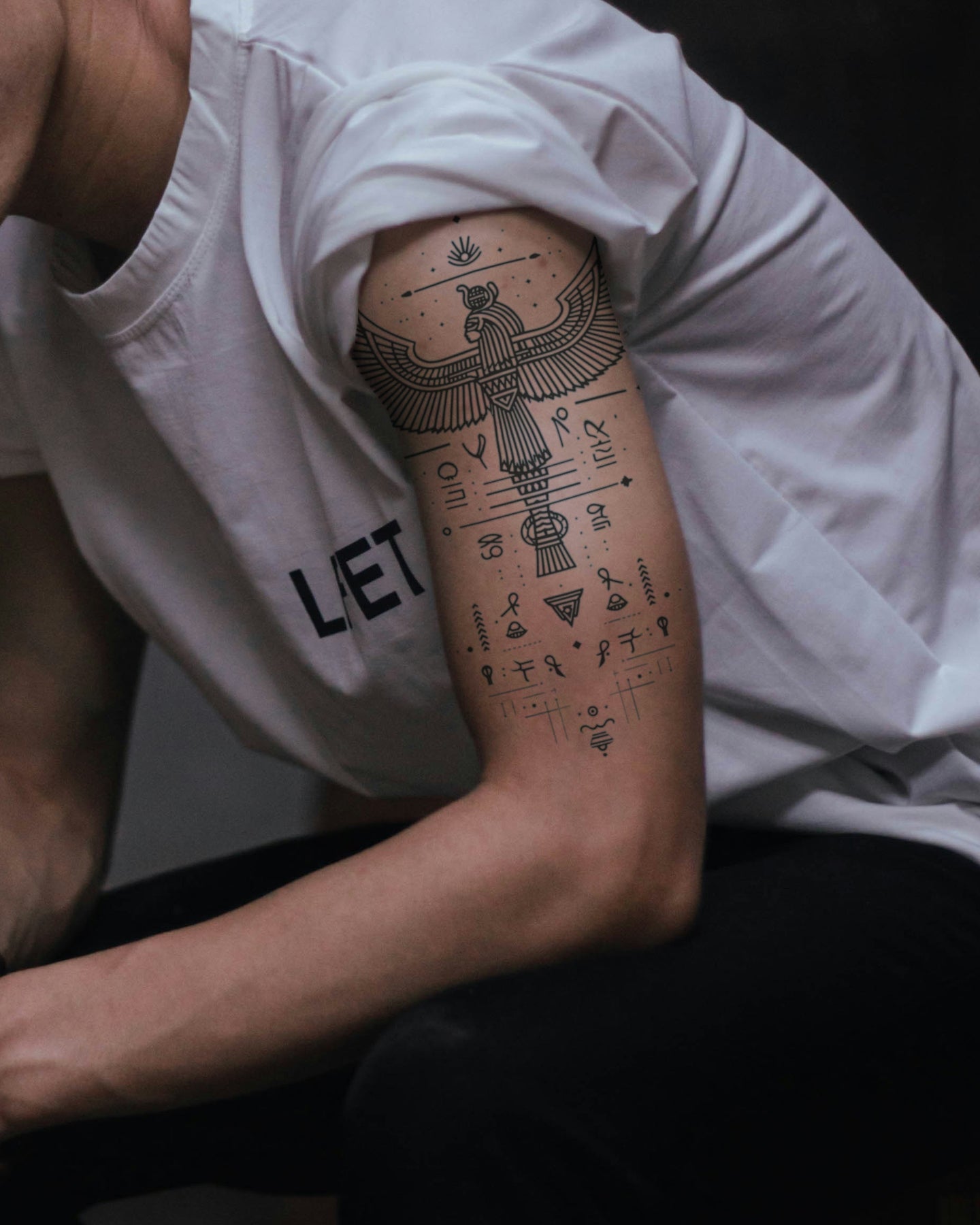 Pure Egypt temporary tattoo
