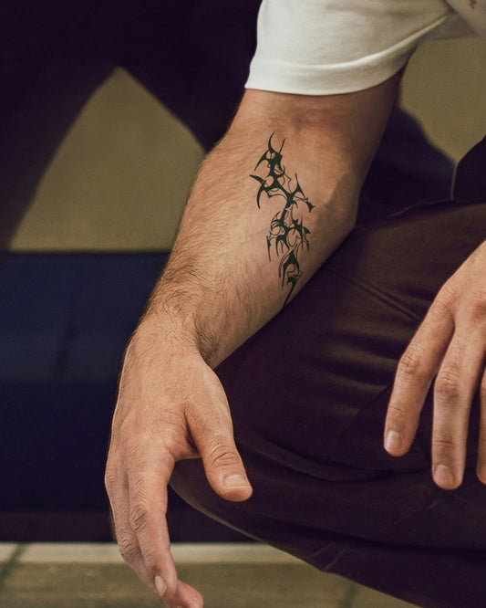 Scorpio Tribal temporary tattoo