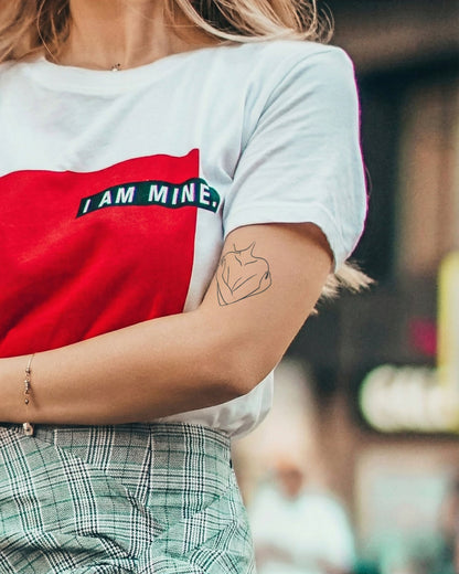 Selflove temporary tattoo