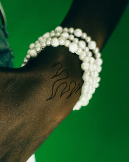 Small Flame temporary tattoo