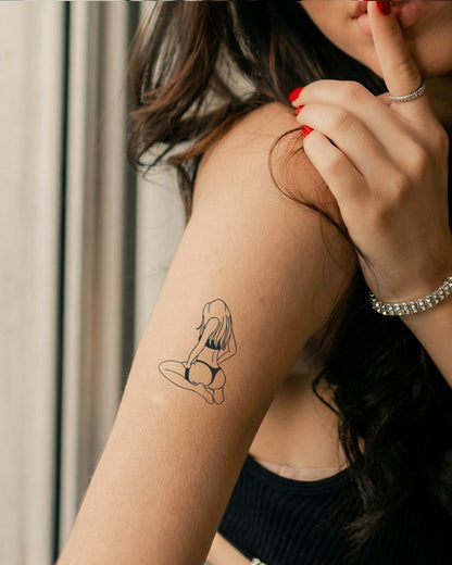 Smell of Sleep temporary tattoo