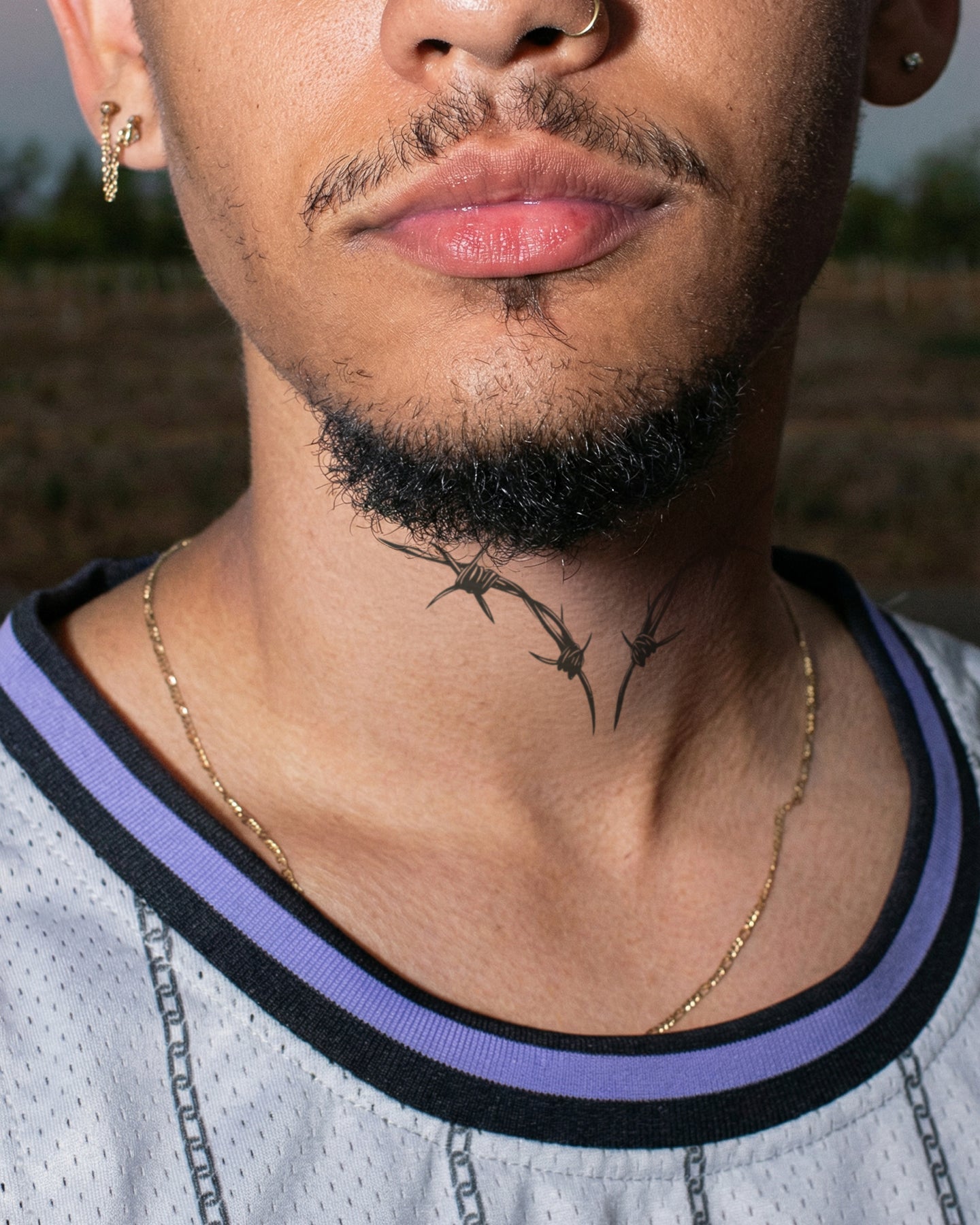 Soft Trap temporary tattoo