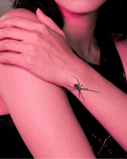 Spider Modern temporary tattoo