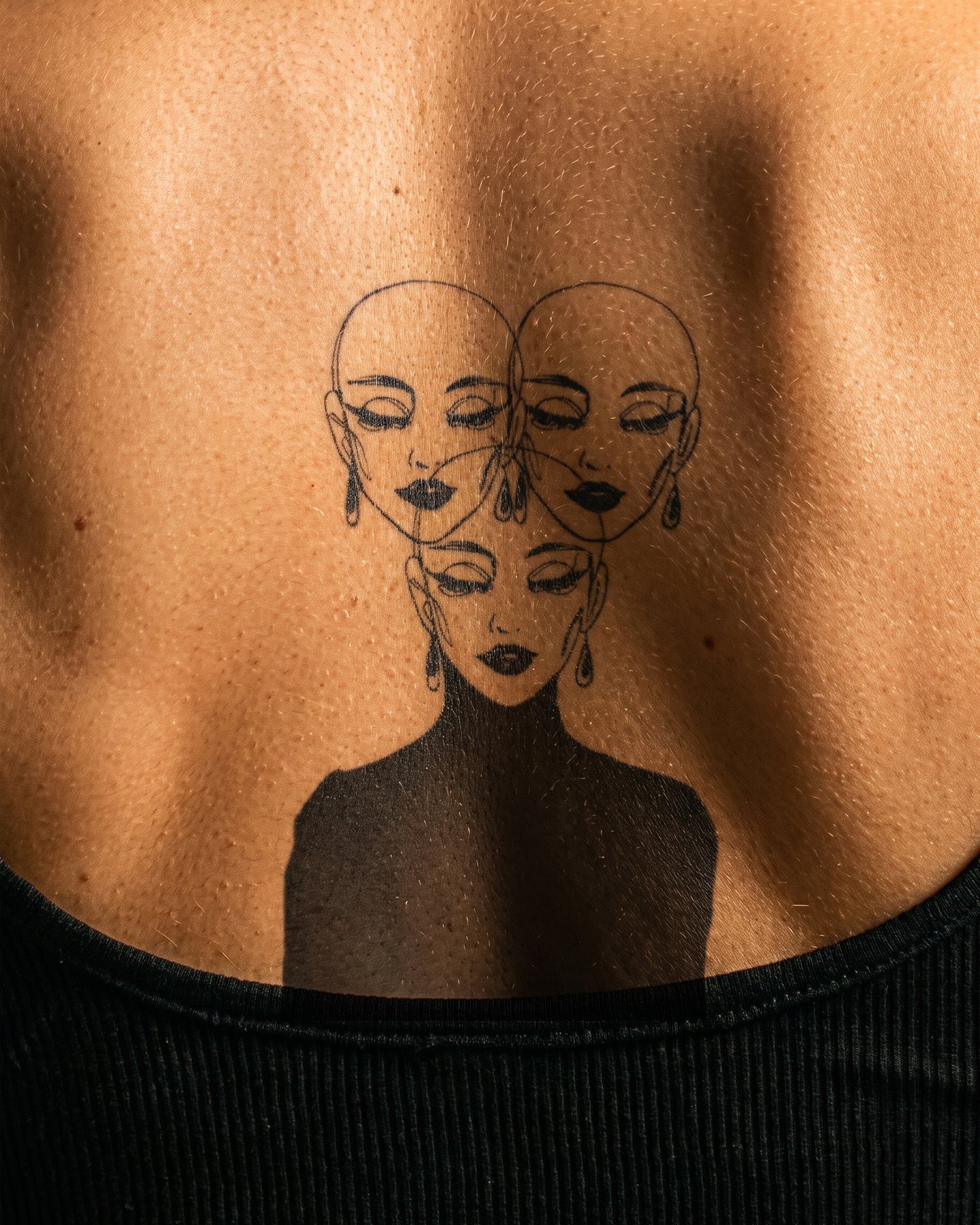 Thought Queen temporary tattoo