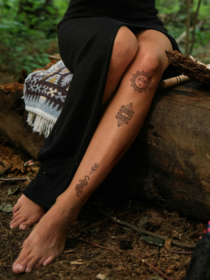 Totemic Visions Bundle (11 Tattoos) temporary tattoo