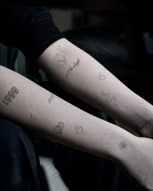 Trashy Bundle(23 Tattoos) temporary tattoo