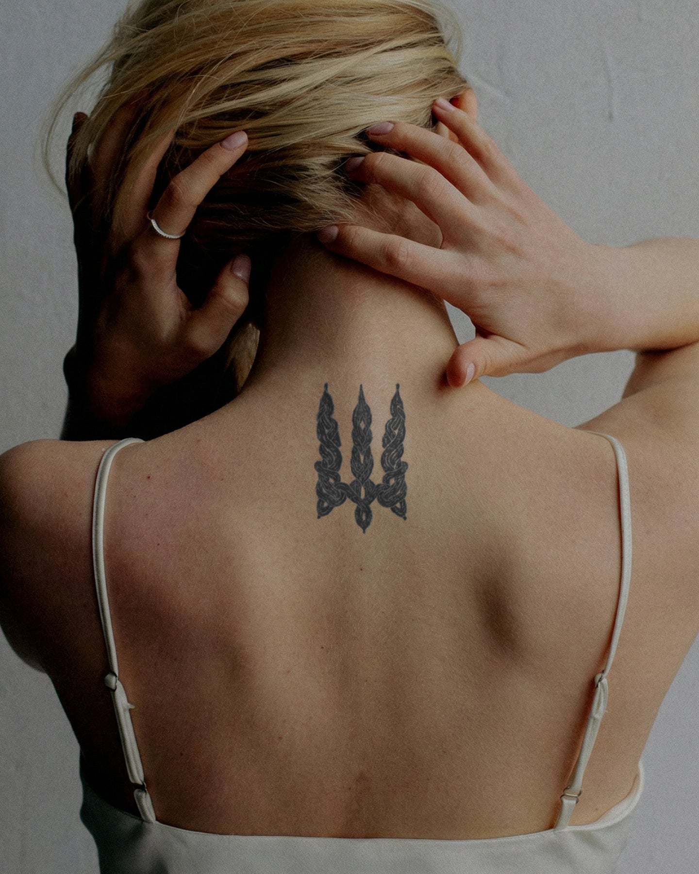 Ukrainian Spirit by K.G. temporary tattoo