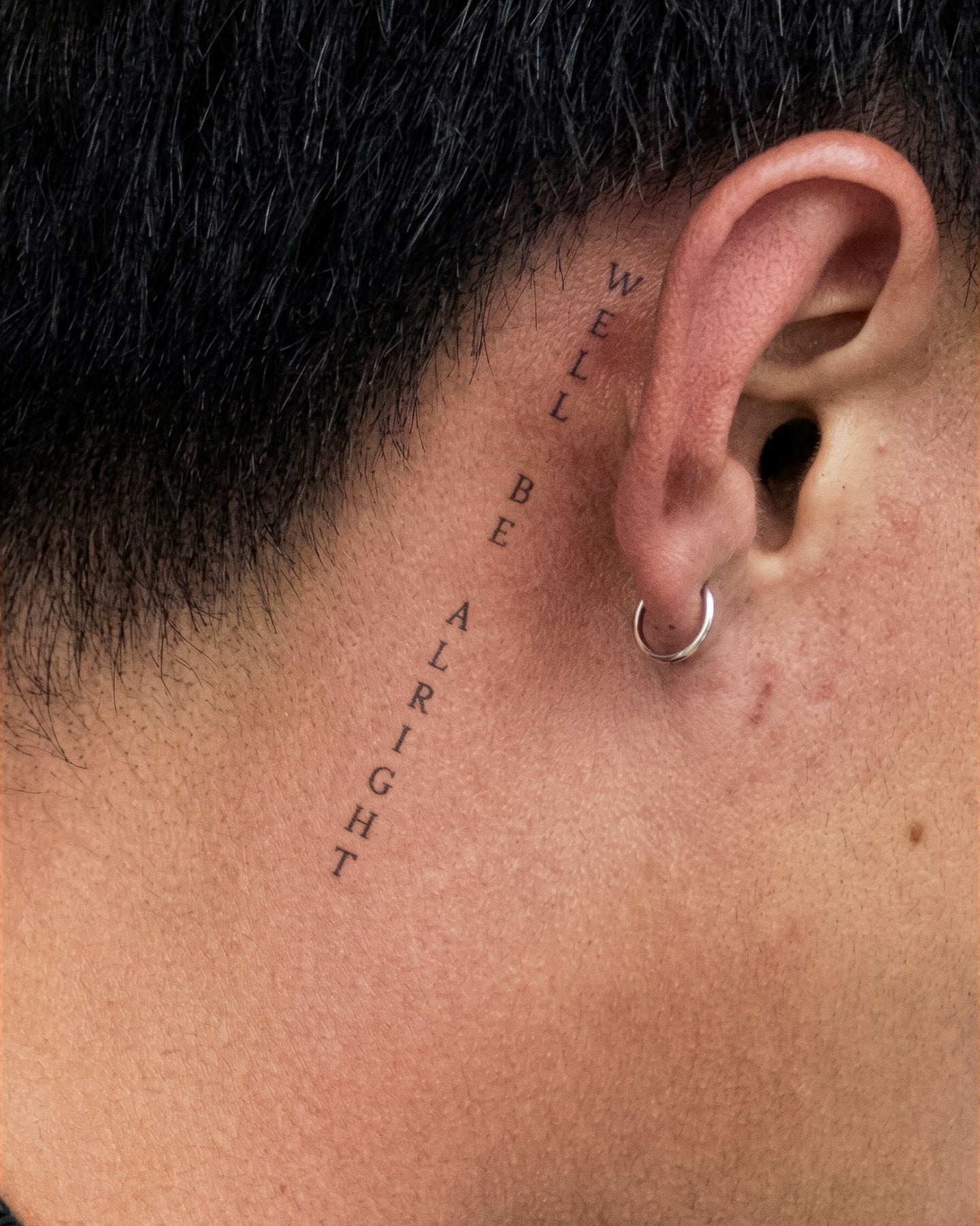 We´ll Be Alright temporary tattoo