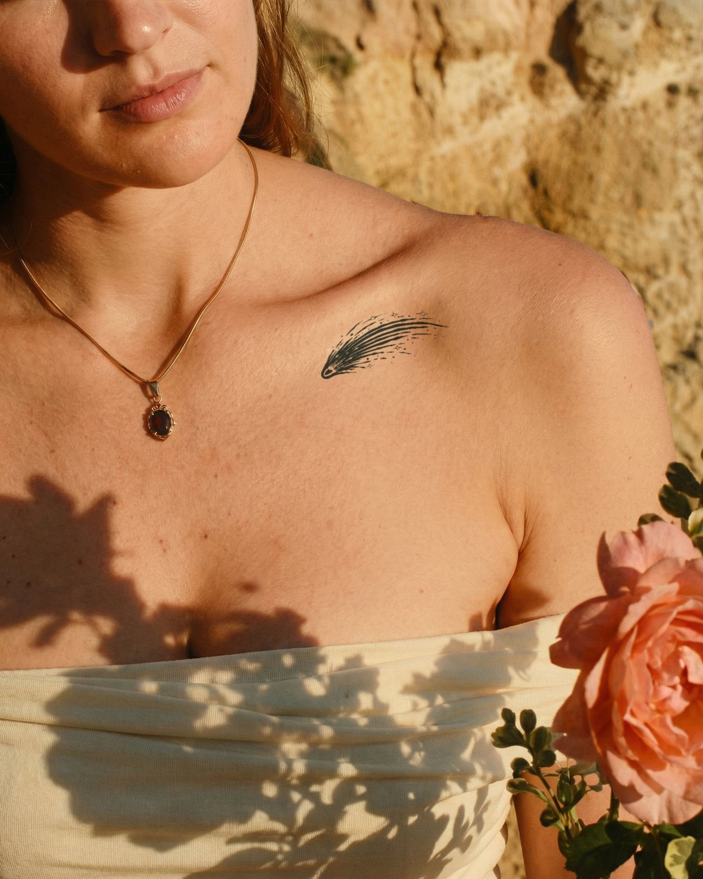 Wishful Whisper by K.G. temporary tattoo