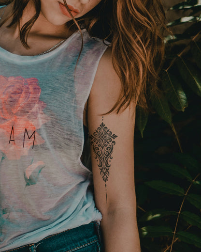 Woman Tribal by Mauricio Amaya temporary tattoo