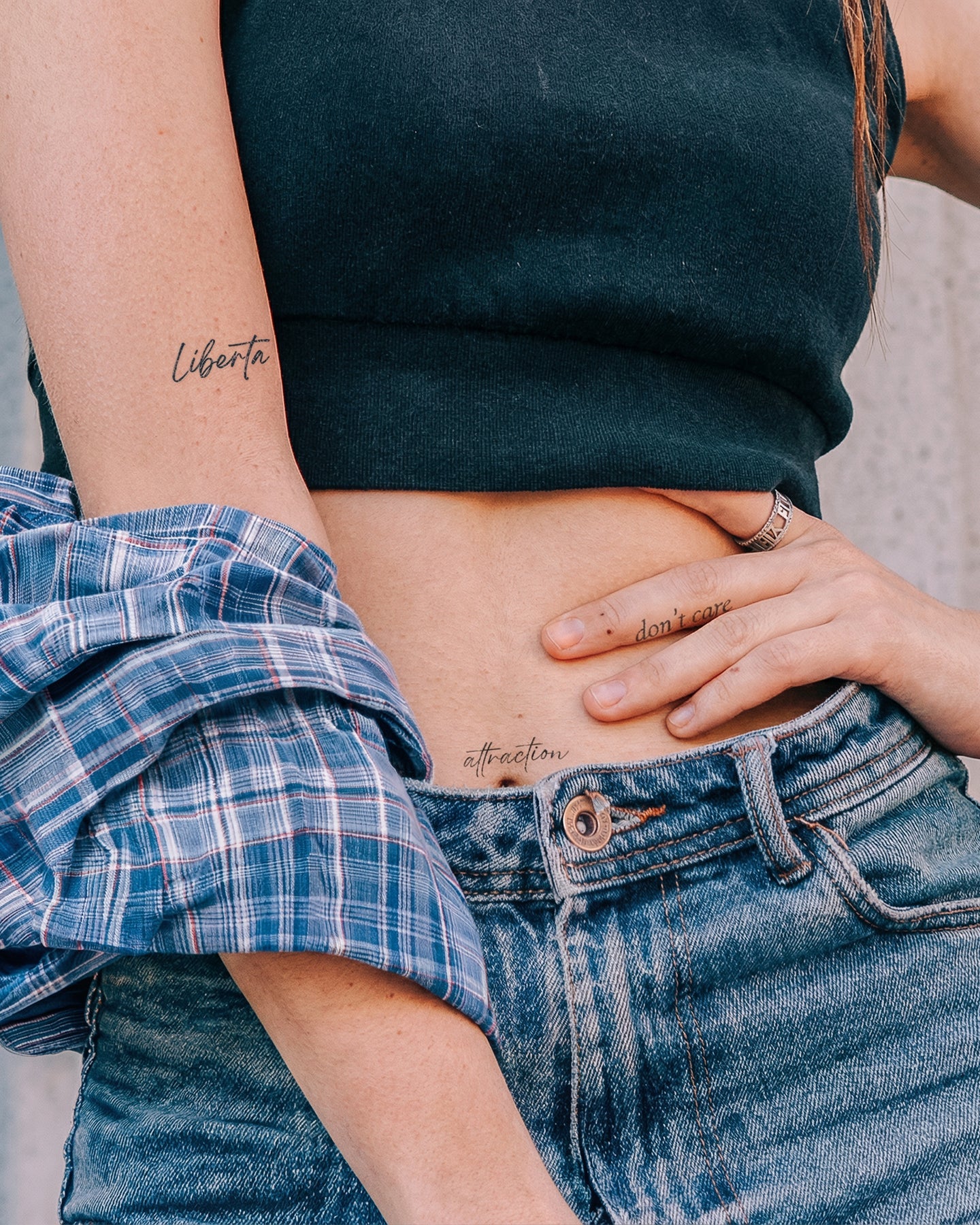 Words Bundle (13 Tattoos) temporary tattoo